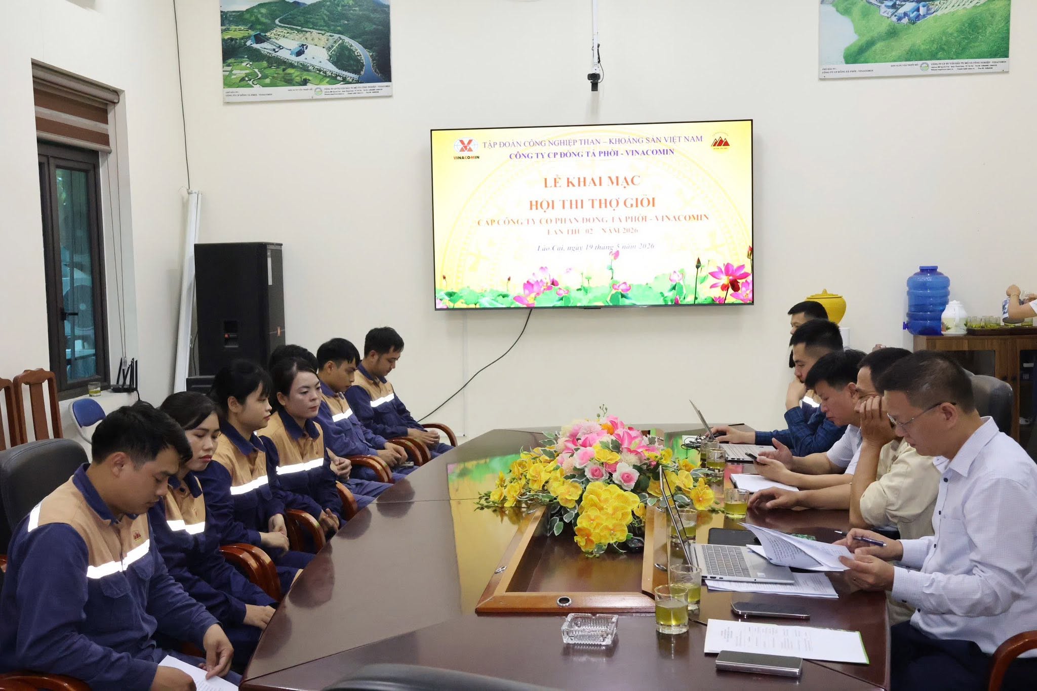 Hình ảnh tin tức  CÔNG TY CỔ PHẦN ĐỒNG TẢ PHỜI - VINACOMIN KHAI MẠC HỘI THI THỢ GIỎI CẤP CÔNG TY LẦN THỨ 02 - NĂM 2026